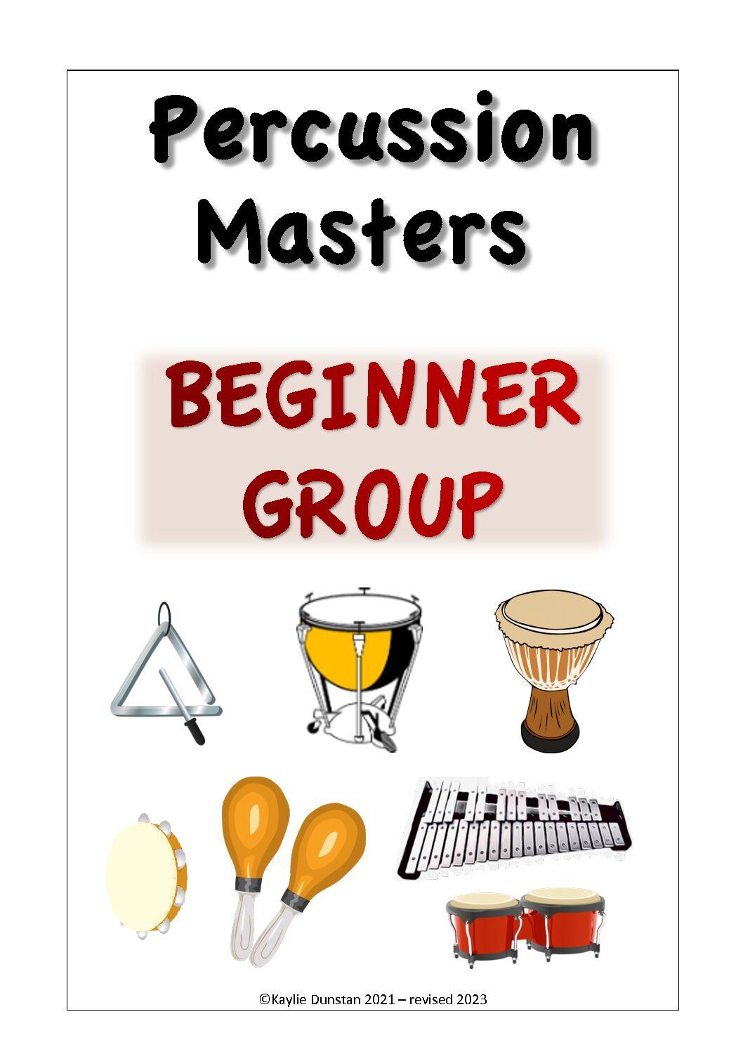 Percussion Masters Beginner Group