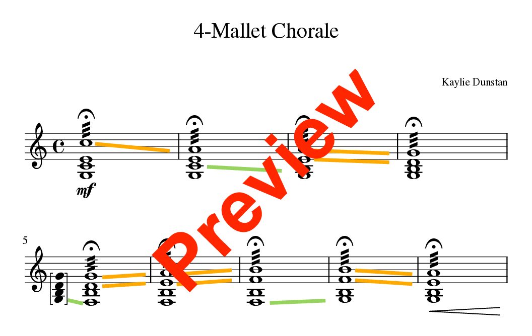4-Mallet_Chorale preview