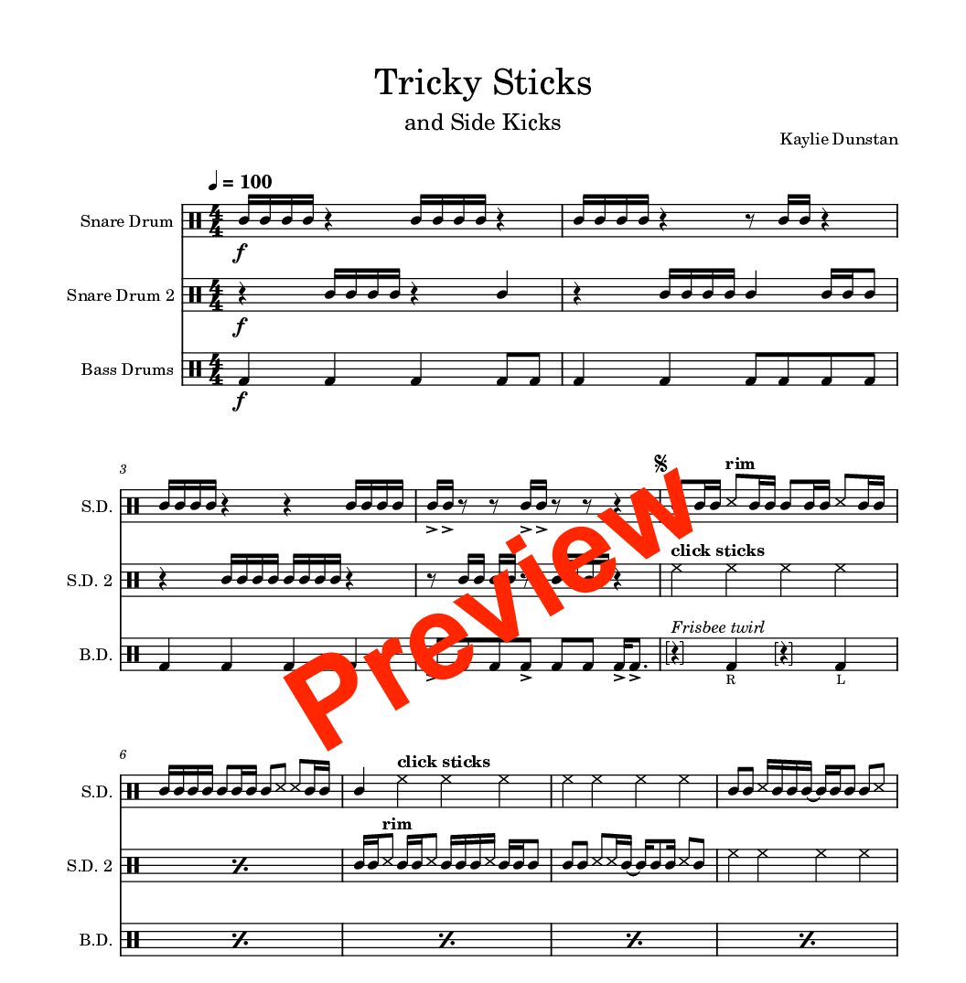 Tricky Sticks and Side Kicks